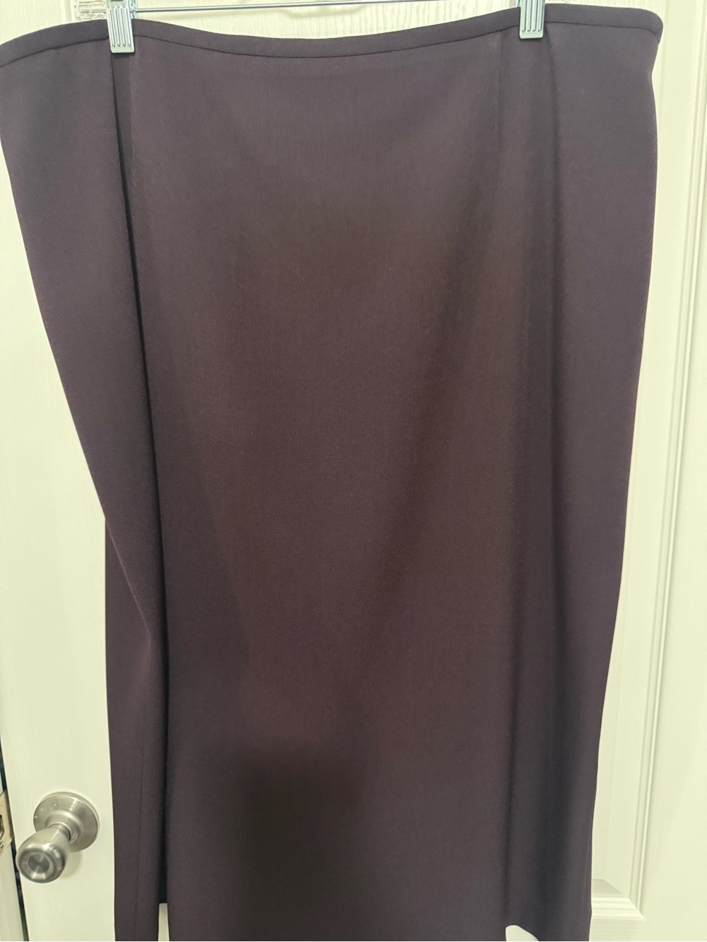 Preston & York Plum Pencil Midi Skirt